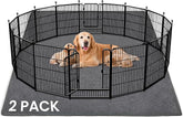 2 Pack Extra Large Washable Pee Pads for Dogs 72"x72" Reusable Dog Mat for Floor Non-Slip Waterproof Pee Pads for Dogs Fast Absorbent Pet Whelping Pads Puppy Playpen Mat for Incontinence, Housebreak