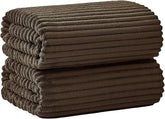 2 Piece Bath Sheets, 40"x80" Microfiber Bath Towels, Brown | Extra-large size, Quick dry, Highly Absorbent, Lint Free .shower towels for bathroom gym spa .Big and Tall users