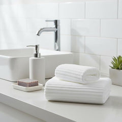 2 Piece Bath Sheets, 40"x80" Microfiber Bath Towels, White | Extra-large size, Quick dry, Highly Absorbent, Lint Free .shower towels for bathroom gym spa .Big and Tall users