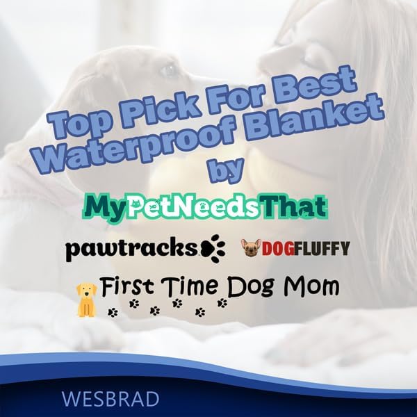 100% Leak Proof, Waterproof Bed Cover, Totally Pee Proof, EZ-Wash, Durable, 3 Layer Blanket (Queen-King 90"x80", Slate Grey, Cool Grey) Adults, Pets, Dogs, Cats