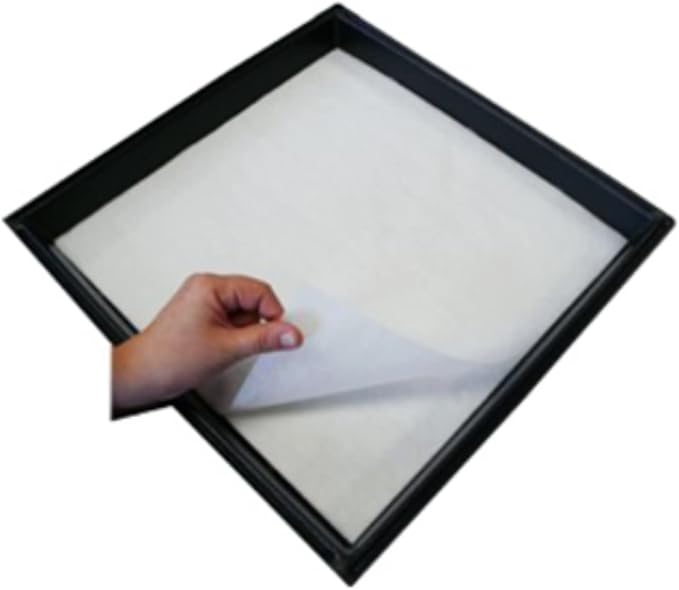 150 Sheets Custom Cut Bird Cage Liner (Wax Coated up to 23x24) for Bird, White, Paper, Indoor, Transport