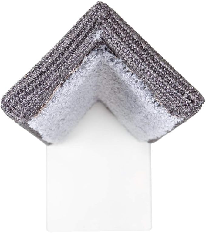 'Sofa-Scratcher Squared' Cat Scratching Post & Couch-Corner/Furniture Protector (Charcoal)