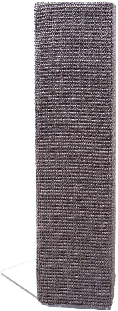 'Sofa-Scratcher Squared' Cat Scratching Post & Couch-Corner/Furniture Protector (Charcoal)
