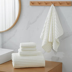 2 Piece Bath Sheets, 40"x80" Microfiber Bath Towels, White | Extra-large size, Quick dry, Highly Absorbent, Lint Free .shower towels for bathroom gym spa .Big and Tall users