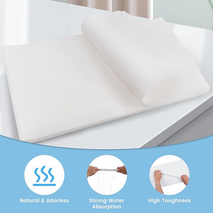 23.6x16.9in Bird Cage Liners - 200 Sheets Pre-cut Disposable Cage Tray Liners, High Absorbent Non-Woven Pads for Parrots, Cockatiels and Small Animals