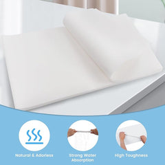 23.6x16.9in Bird Cage Liners - 200 Sheets Pre-cut Disposable Cage Tray Liners, High Absorbent Non-Woven Pads for Parrots, Cockatiels and Small Animals