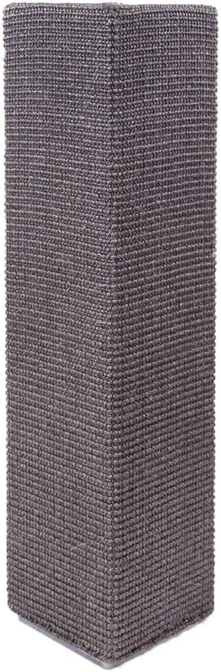 'Sofa-Scratcher Squared' Cat Scratching Post & Couch-Corner/Furniture Protector (Charcoal)