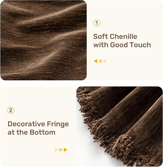 2 Pieces Sectional Couch Covers L Shaped Cover XL Coffee | Thick Washable Fabric for L Shaped Sectional Sofa, Anti-Pet Hair, Stain & Wear Resistant, Easy Care & Installation