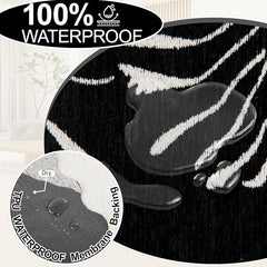 1OO% Waterproof Sectional Couch Covers for Dogs L Shaped Corner Sofa Cover Washable Chenille Sofa Slipcovers Blanket Modern Jacquard Pet Furniture Protector (91"x252", Black Forest)