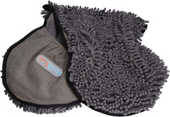 1 Super Absorbent Grey Microfiber Dog Cat Pet Noodle Towel Quick Drying