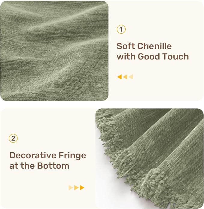 2 Pieces Sectional Couch Covers L Shaped Cover XXXL Light Sage | Thick Washable Fabric for L Shaped Sectional Sofa, Anti-Pet Hair, Stain & Wear Resistant, Easy Care & Installation