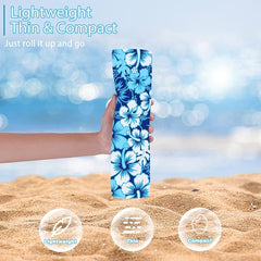 2 Pack Microfiber Thin Beach Towel Lightweight 71x32 Oversized Extra Large Sand Free Towels Quick Dry for Travel Pool Yoga Gym Sports Beach Accessories Vacation Essential Gift