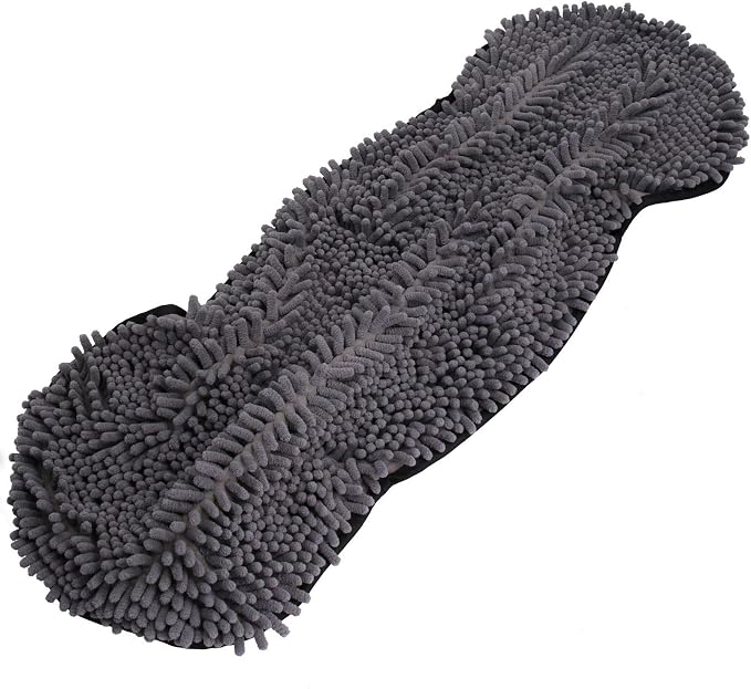 1 Super Absorbent Grey Microfiber Dog Cat Pet Noodle Towel Quick Drying