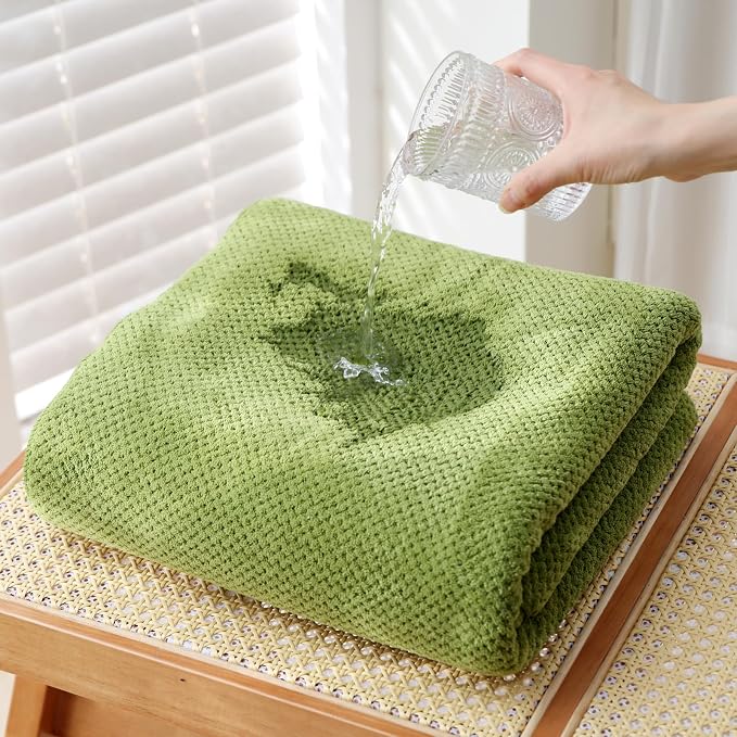 30x60 Inches Extra Large Bath Towels Set Super Soft Absorbent Luxury Microfiber Towels for Bathroom (Sage Green, 3PCS)