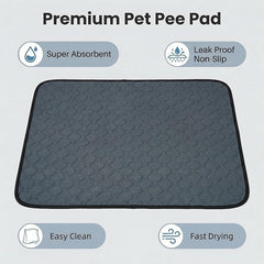 2 pcs Guinea Pig Cage Liners - Washable Guinea Pig Pee Pads, Waterproof Reusable & Anti Slip Guinea Pig Bedding Fast and Super Absorbent Pee Pad for Small Animals Rabbit Hamster Rat