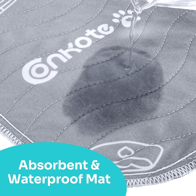 2 Pack Puppy Pee Pads Heavy Absorbency Washable for Dogs, Reusable Pee Pads | Non-Slip Waterproof Pet Training Pads for Puppy Playpen, Crate, Whelping Box, 18"x24"