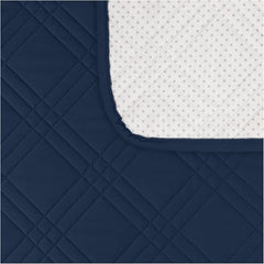 100% Waterproof Couch Cover for Dogs, Anti-Slip Washable Sofa Cover with Elastic Straps & Side Pockets, Durable Furniture Protector for Kids & Pets (Loveseat 46", Navyblue)