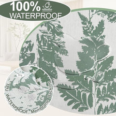 1OO% Waterproof Sectional Couch Covers for Dogs L Shaped Corner Sofa Cover Washable Chenille Sofa Slipcovers Blanket Modern Jacquard Pet Furniture Protector (91"x252", Sage Green)