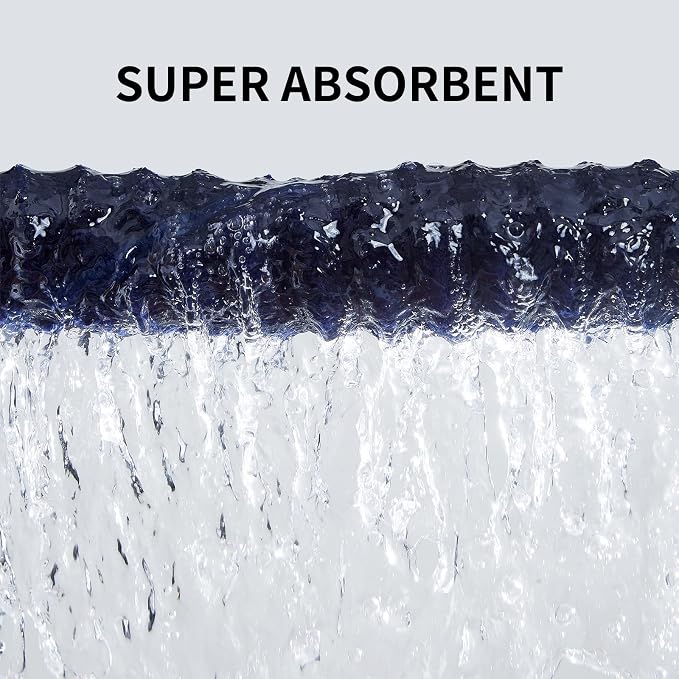 3 Pack Bath Towel Set, 40"x80" Oversized Bath Sheet,Navy Blue | Ultra Soft Microfiber, Lint Free, Quick Dry, Highly Absorbent, Full Body Coverage, 1 Bath Sheet, 1 Hand Towel, 1 Washcloth