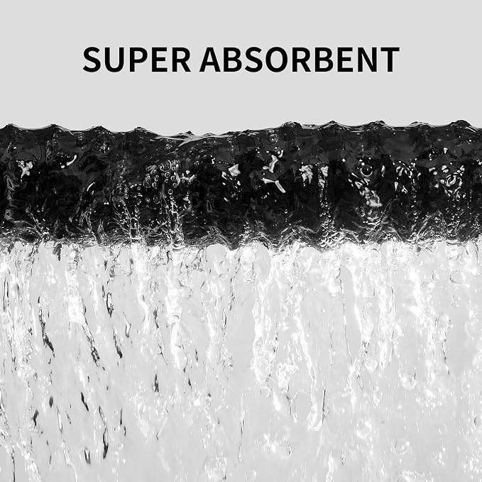 2 Piece Bath Sheets, 40"x80" Microfiber Bath Towels, Black | Extra-large size, Quick dry, Highly Absorbent, Lint Free .shower towels for bathroom gym spa .Big and Tall users
