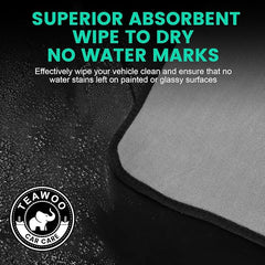 3 Pack Bulk Microfiber Towels for Cars, Microfiber Drying Towel, 35" x 24" | Extra-Large, Ultra-Absorbant Microfiber Drying Towel for Cars and Trucks, Super Absorbent Car Drying Towel, 600GSM