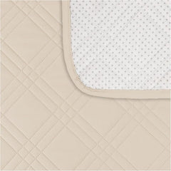 100% Waterproof Couch Cover for Dogs, Anti-Slip Washable Sofa Cover with Elastic Straps & Side Pockets, Durable Furniture Protector for Kids, Pets & Dogs (Armchair 23", Beige)