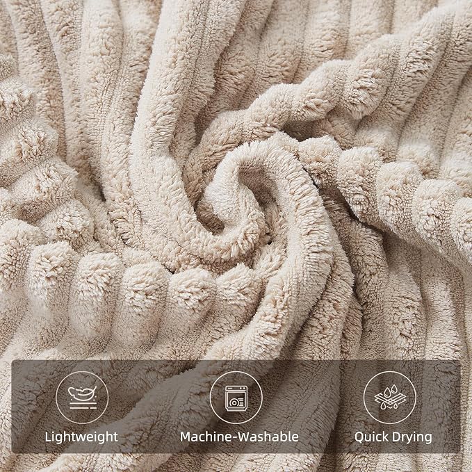 2 Piece Bath Sheets, 40"x80" Microfiber Bath Towels, Beige | Extra-large size, Quick dry, Highly Absorbent, Lint Free .shower towels for bathroom gym spa .Big and Tall users