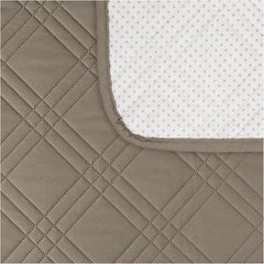 100% Waterproof Couch Cover for Dogs, Anti-Slip Washable Sofa Cover with Elastic Straps & Side Pockets, Durable Furniture Protector for Kids, Pets & Dogs (Armchair 23", Camel)